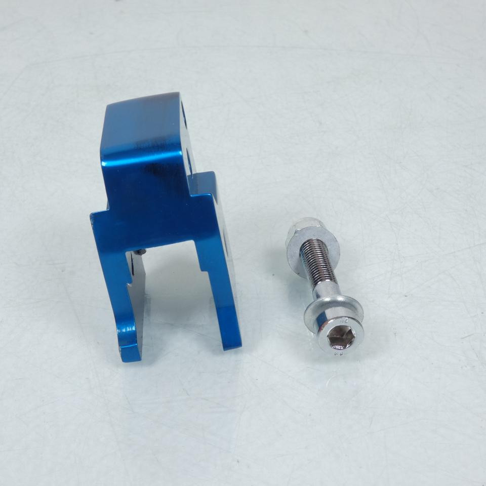 Rehausse amortisseur arrière 2 positions Bleu TNT pour scooter Peugeot 50 Ludix