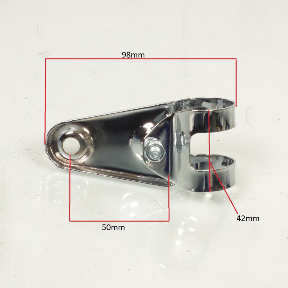 Patte de feu support optique patte de phare Ø28mm pour mobylette cyclo 1000636