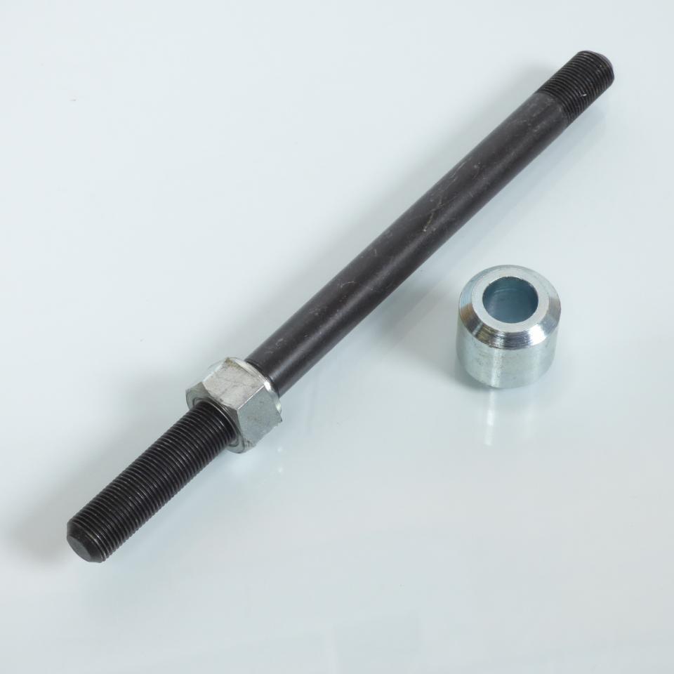 Axe roue arrière pour Mobylette Peugeot 50 103 MVL D12mm 182mm / Leleu baton Neuf