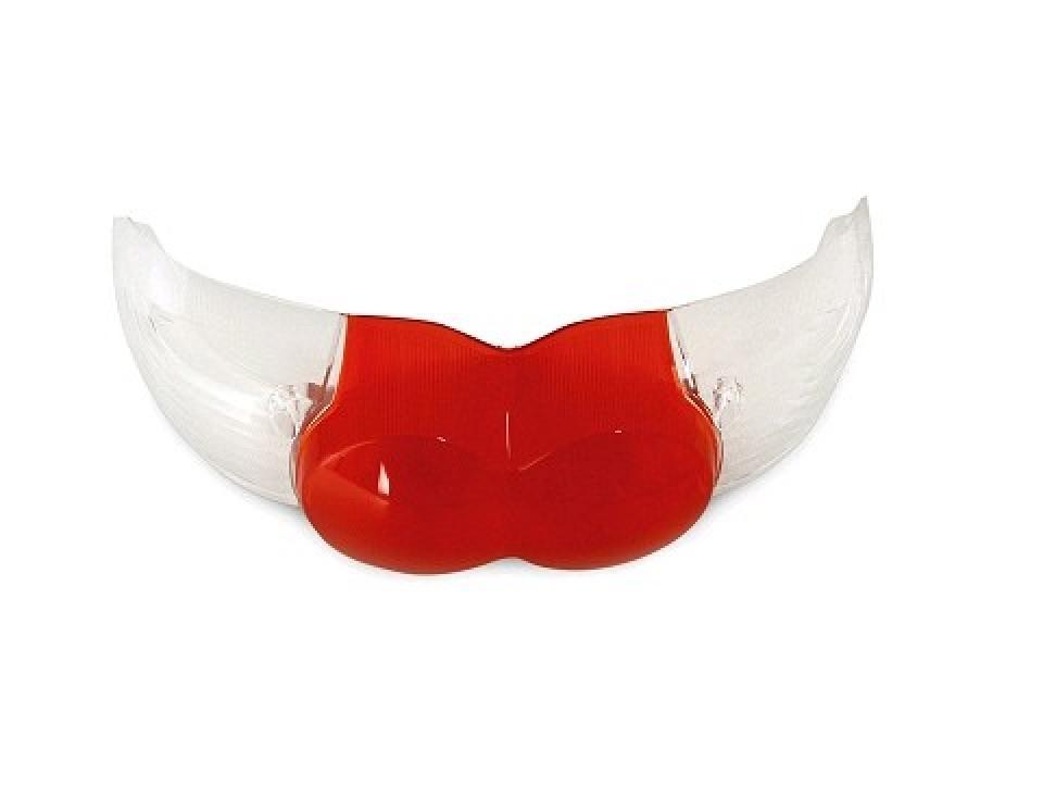 Cabochon clignotant blanc feu arrière rouge pour scooter MBK 50 Ovetto 2007-2013 Neuf