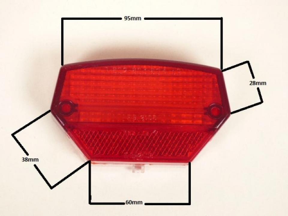 Cabochon feu arrière Générique pour moto Cagiva Neuf