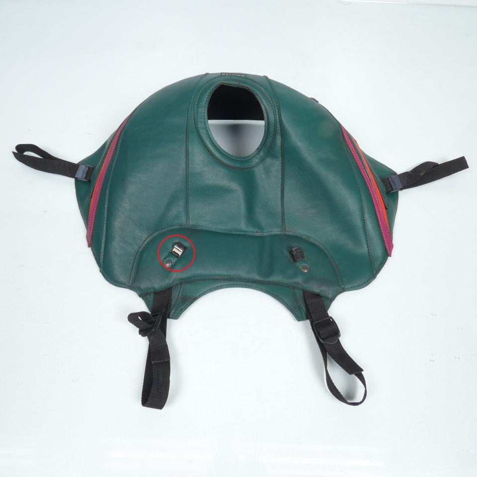 Tapis de réservoir Bagster pour moto Yamaha 850 TDM 1991 à 1992 1207F VERT FORÊT