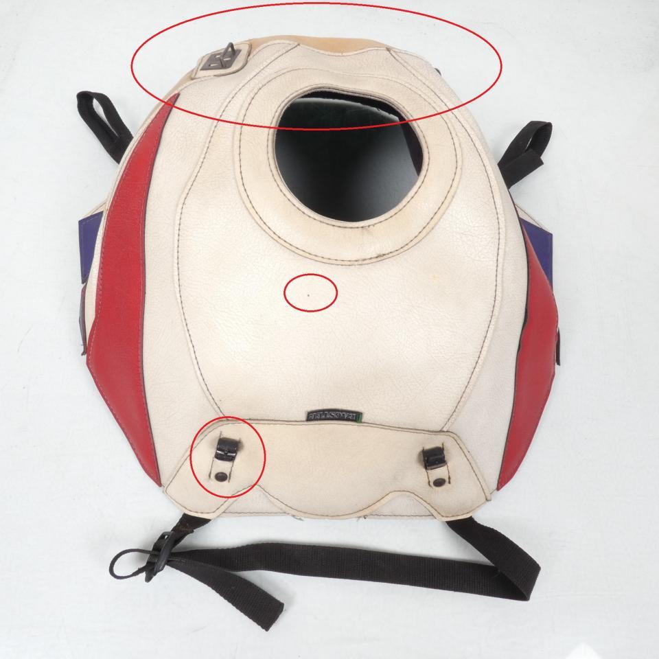 Tapis réservoir Bagster pour moto Honda CBR 600 F Après 1997 1208S BLANC ROUGE