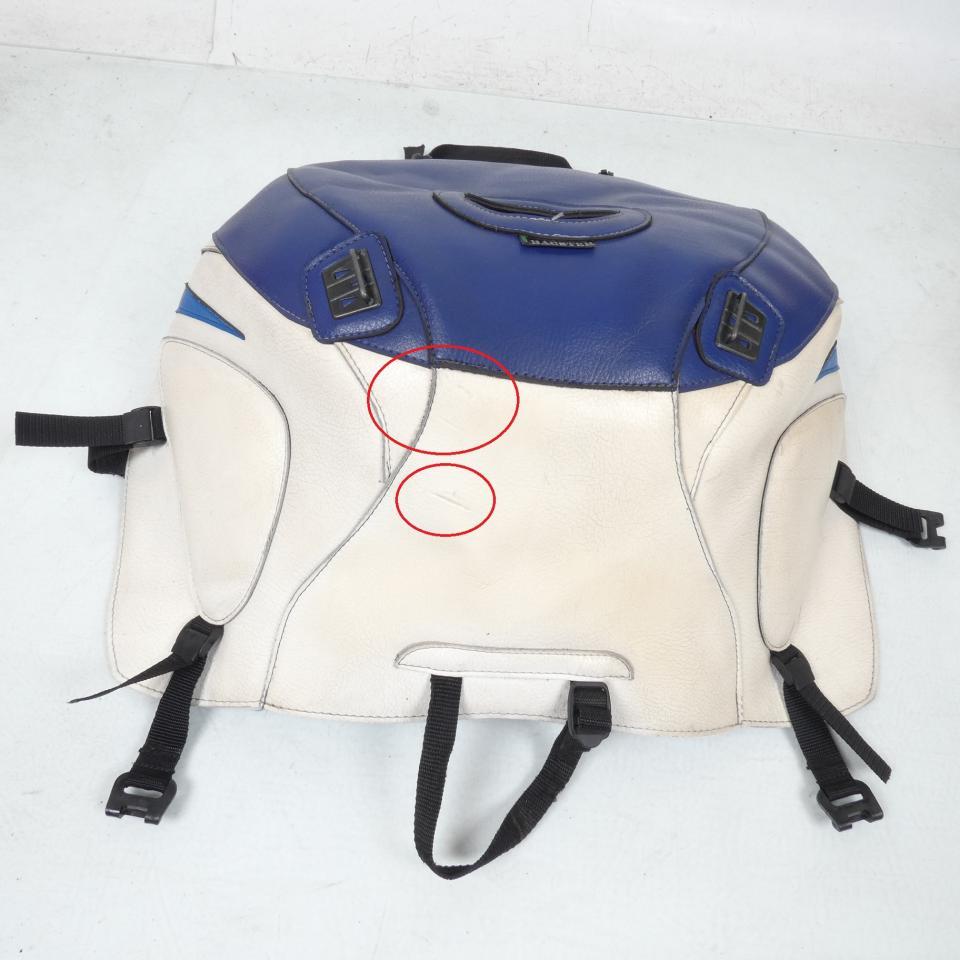 Tapis de réservoir Bagster pour Moto Suzuki GSX 750 R 2000 1402C BLANC BLEU