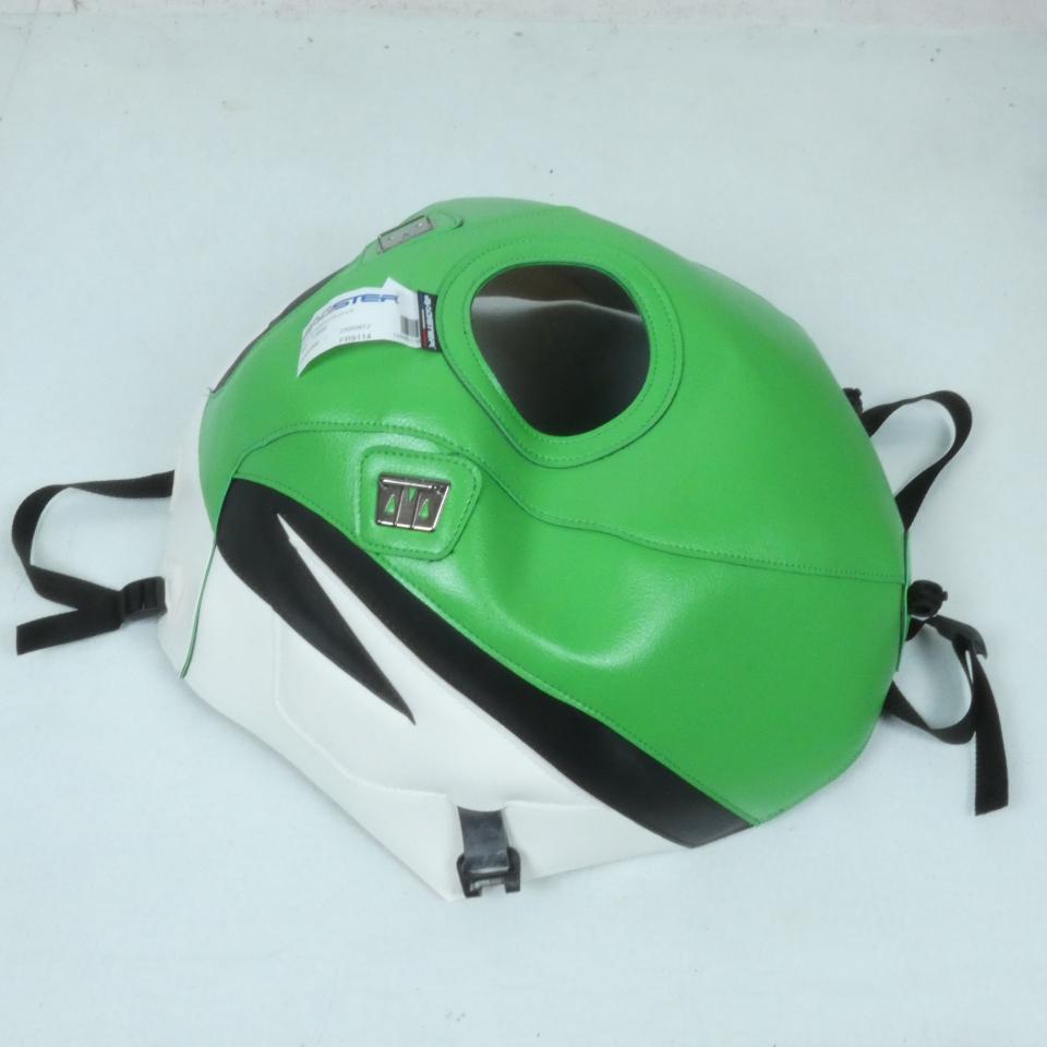 Tapis de réservoir Vert Blanc Noir Bagster 1299F pour moto Kawasaki 600 ZX6R