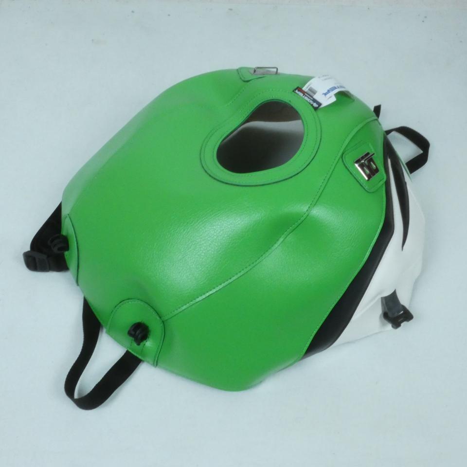 Tapis de réservoir Vert Blanc Noir Bagster 1299F pour moto Kawasaki 600 ZX6R
