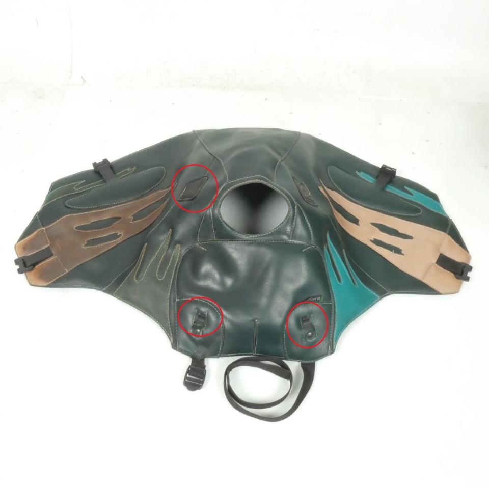 Tapis réservoir Bagster pour moto Honda 750 XRV Africa twin 1245I Vert Havane