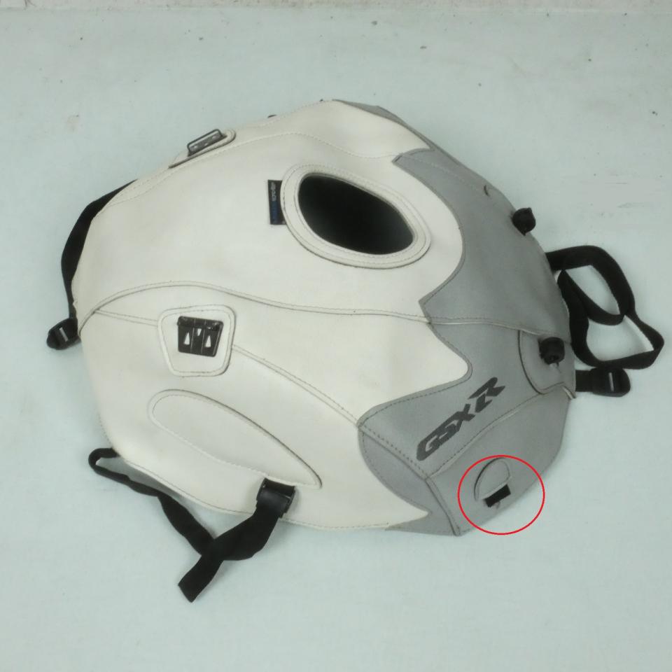 Tapis réservoir Bagster pour Moto Suzuki 600 Gsx-R Après 2008 1551C BLANC GRIS