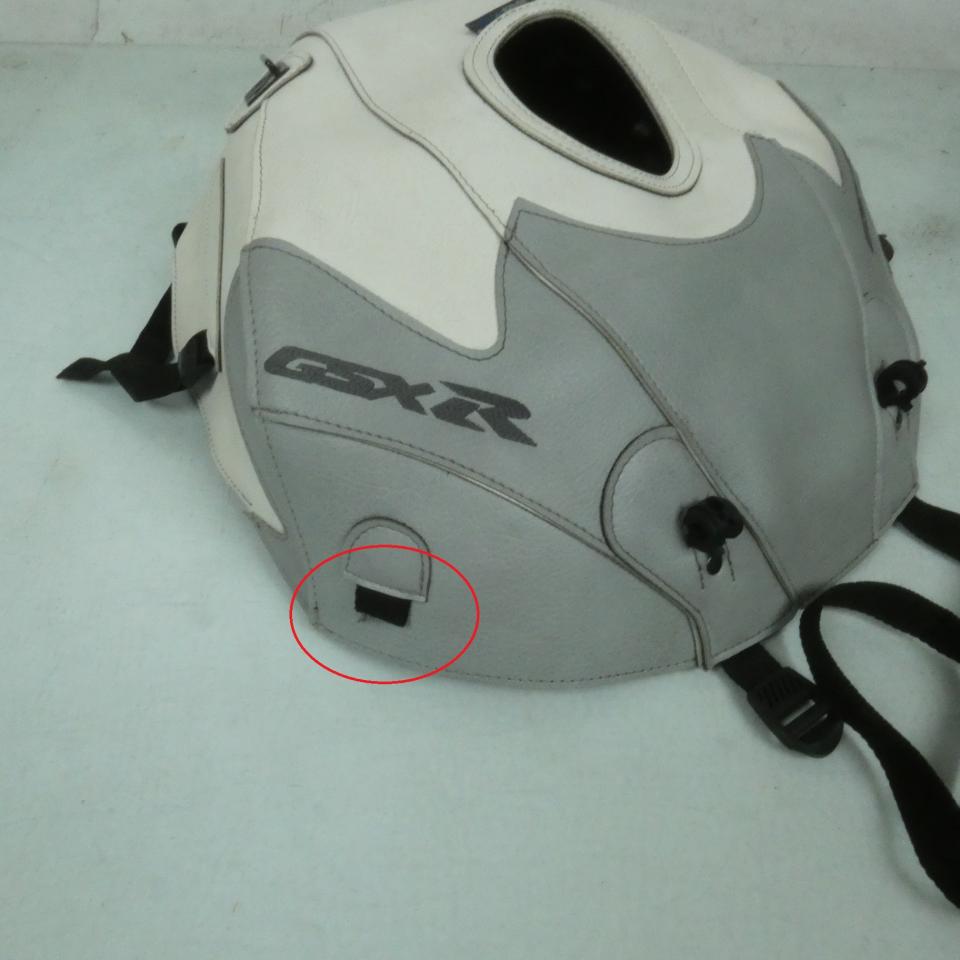 Tapis réservoir Bagster pour Moto Suzuki 600 Gsx-R Après 2008 1551C BLANC GRIS
