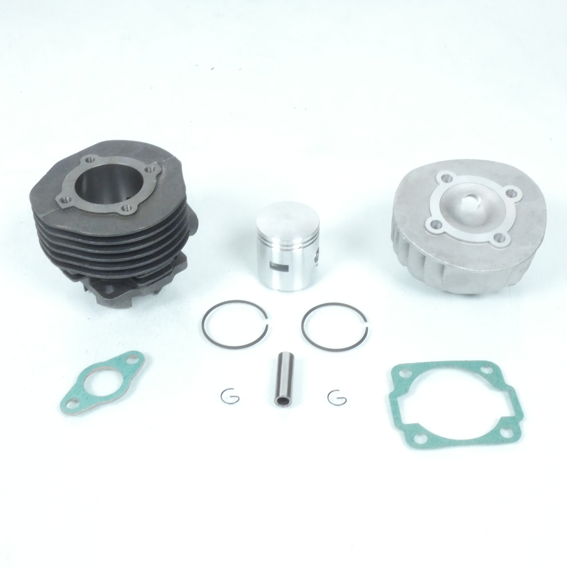 Kit Haut Moteur Ø47mm RMS pour scooter Piaggio Vespa 50 Axe Ø12mm L40mm Neuf
