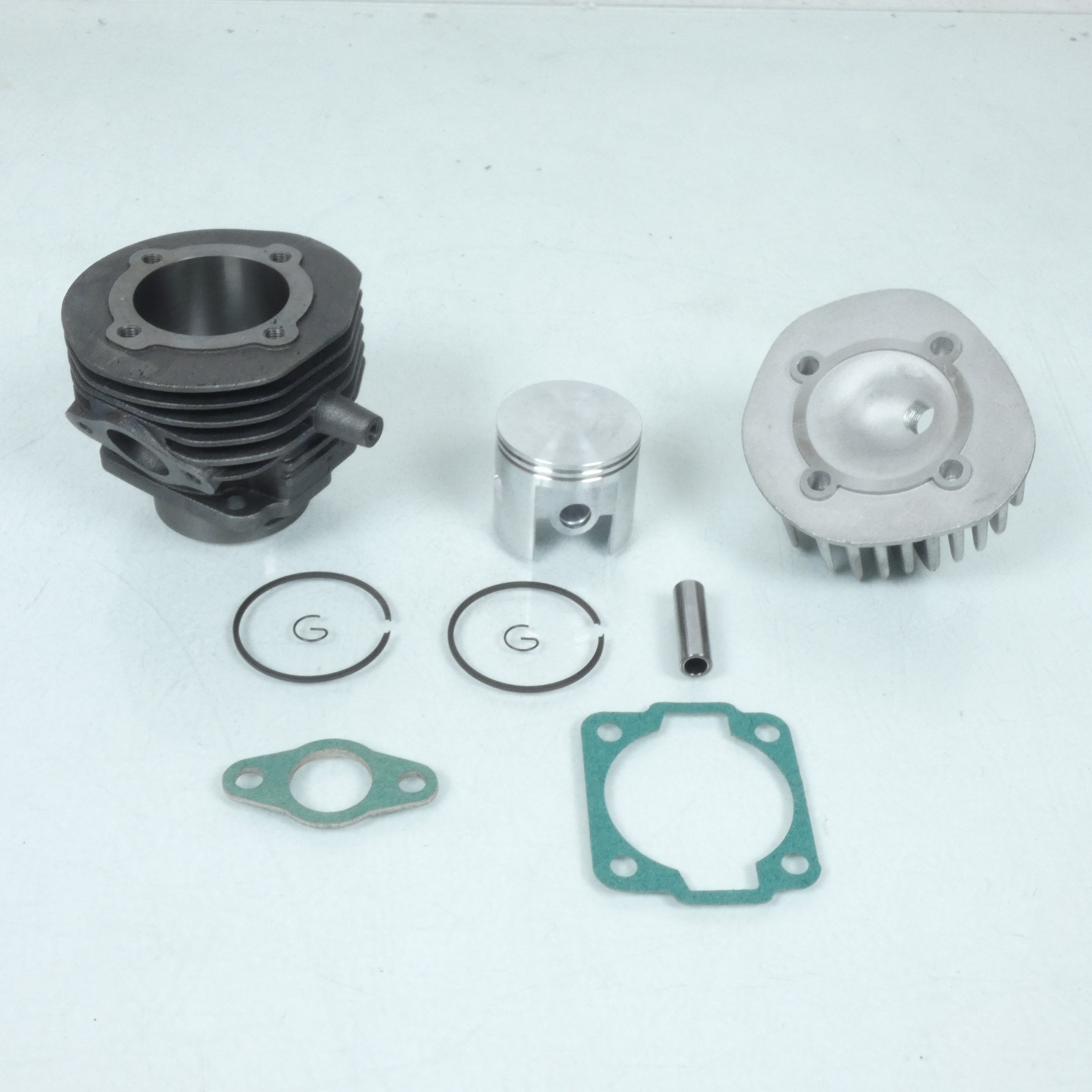 Kit Haut moteur Ø55mm RMS pour scooter Piaggio Vespa 90 1978-83 Axe Ø12mm L40mm