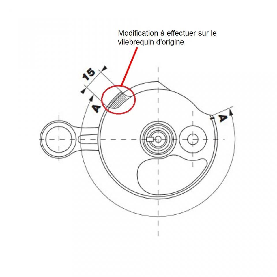 Haut moteur Malossi pour scooter Piaggio 50 Vespa PK XL 31 7903 Ø47mm 74.6cc Neuf