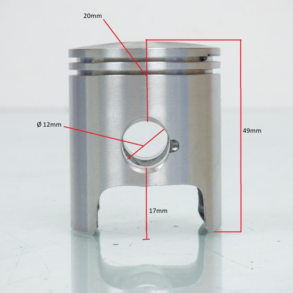 Piston moteur FDM pour Moto Derbi 50 Senda Sm X-Treme 2018 à 2012 Neuf