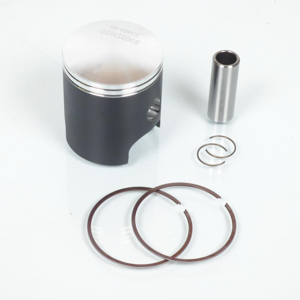 Piston moteur Wossner pour moto Yamaha 125 TY 1975 à 1992 Ø56.44 surcote +0.50