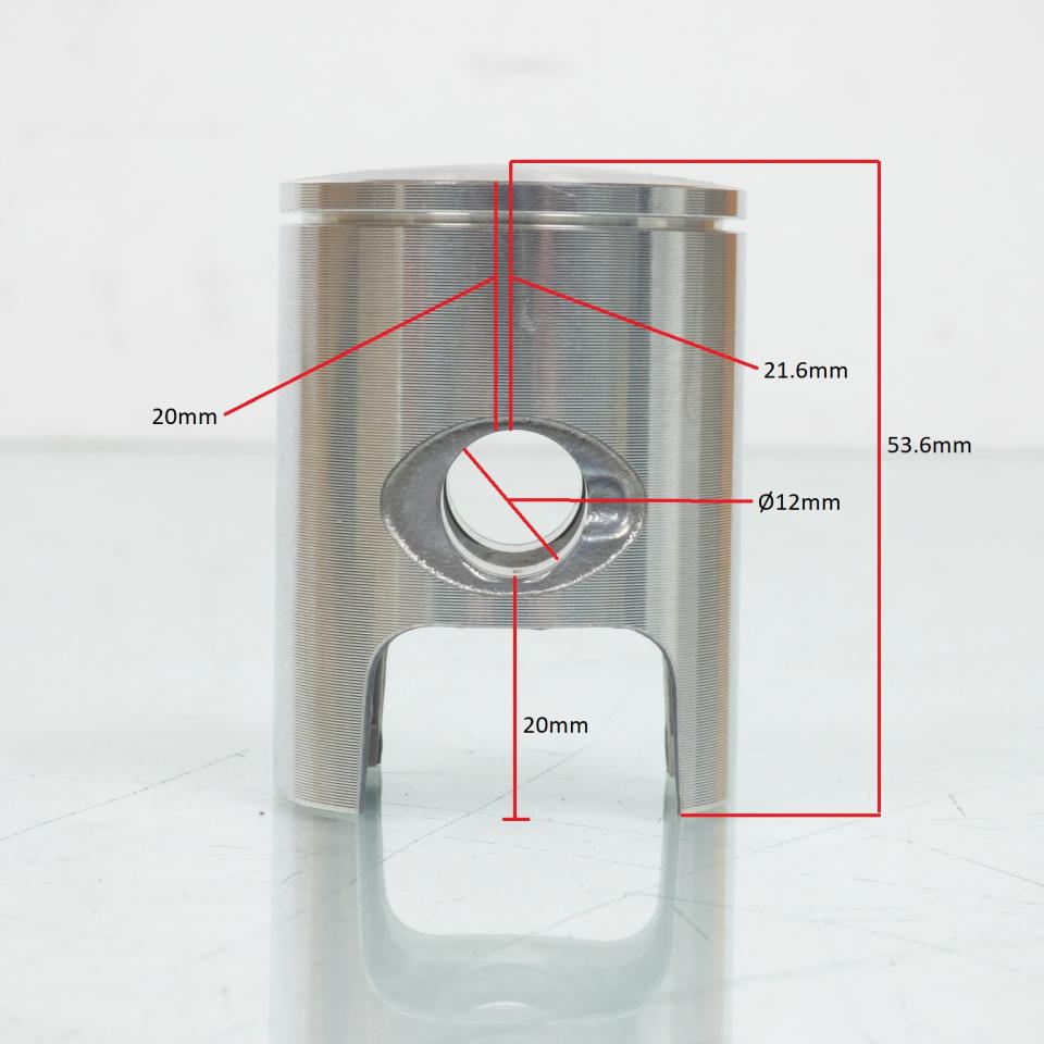 Piston moteur Athena pour Scooter Gilera 50 ICE Avant 2017 S4C04000007A / Ø39.96mm Neuf