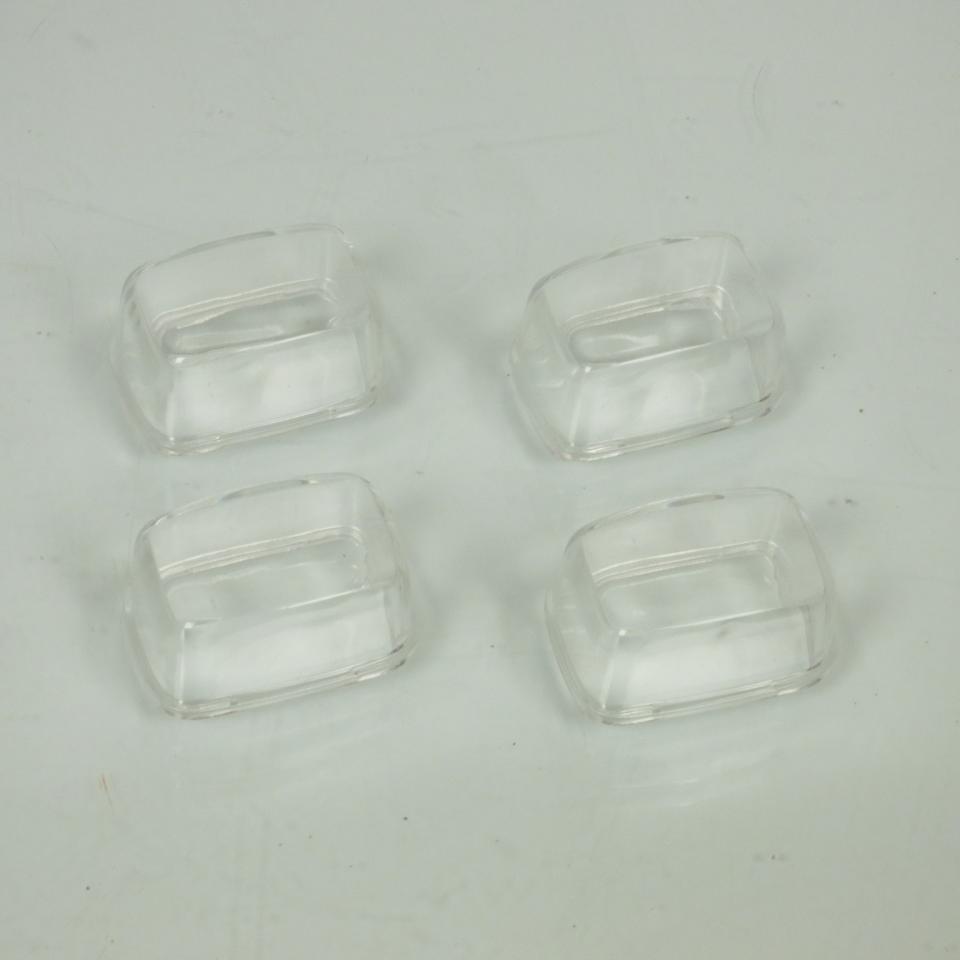 Cabochon de clignotant Replay pour Scooter MBK 50 Stunt 2003 transparent par 4 Neuf