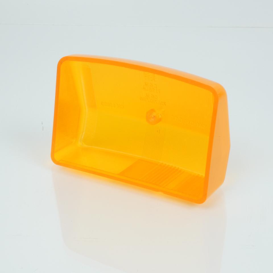 Cabochon de clignotant Siem pour Auto Piaggio 50 Ape Tm P 1985-1989 196338 / AVD orange Neuf