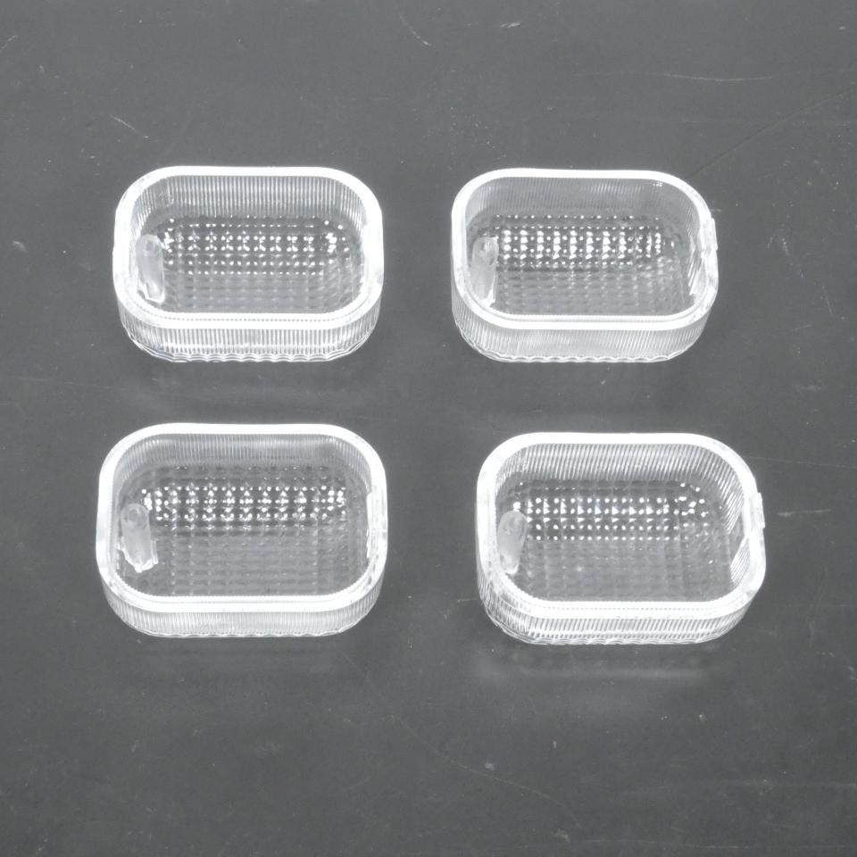Cabochon de clignotant AV AR Blanc Replay pour scooter Peugeot 50 Trekker