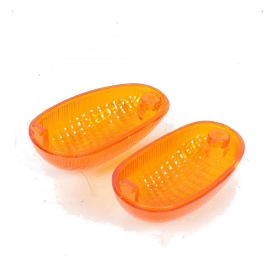 Cabochon de clignotant Replay pour Scooter Piaggio 50 Typhoon 1993 à 2005 avant orange Neuf