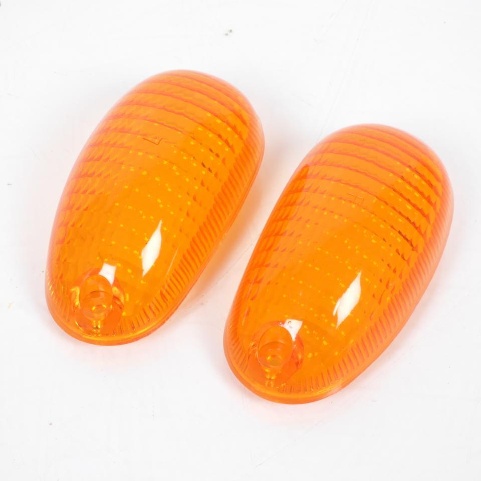Cabochon de clignotant Replay pour Scooter Piaggio 50 Typhoon 1993 à 2005 avant orange Neuf