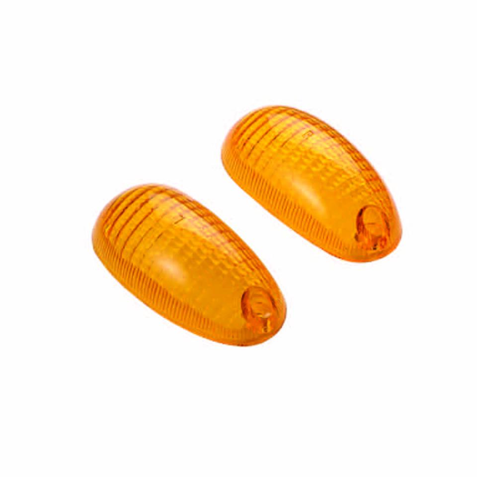 Cabochon de clignotant orange Teknix pour scooter Piaggio 50 Typhoon Neuf