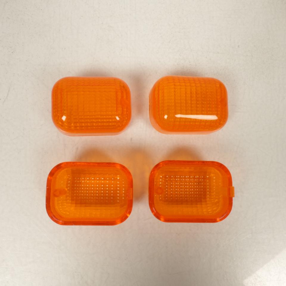 Kit Cabochon de clignotant AV AR orange Replay pour scooter Peugeot 50 Trekker