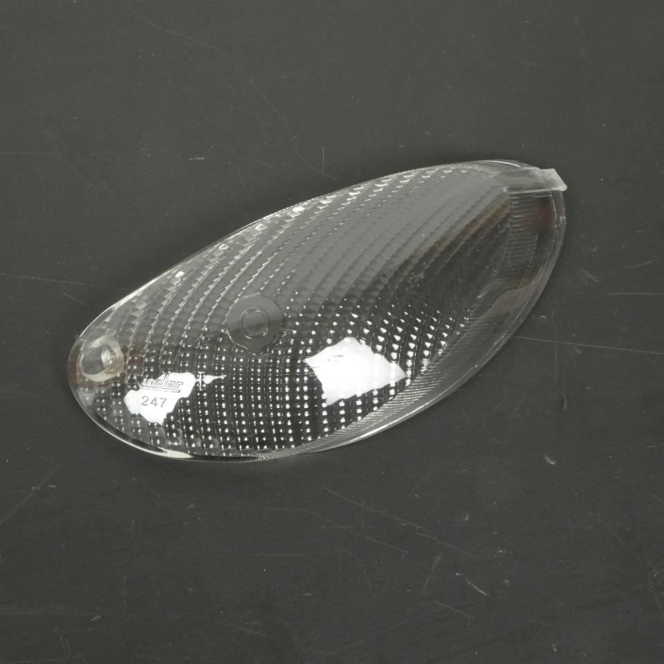 Cabochon de clignotant AVG pour scooter Yamaha 125 Majesty 5XL-H3312 Blanc Neuf