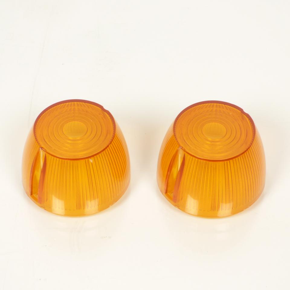 Cabochon de clignotant orange rond pour mobylette Motobecane cyclomoteur cyclo