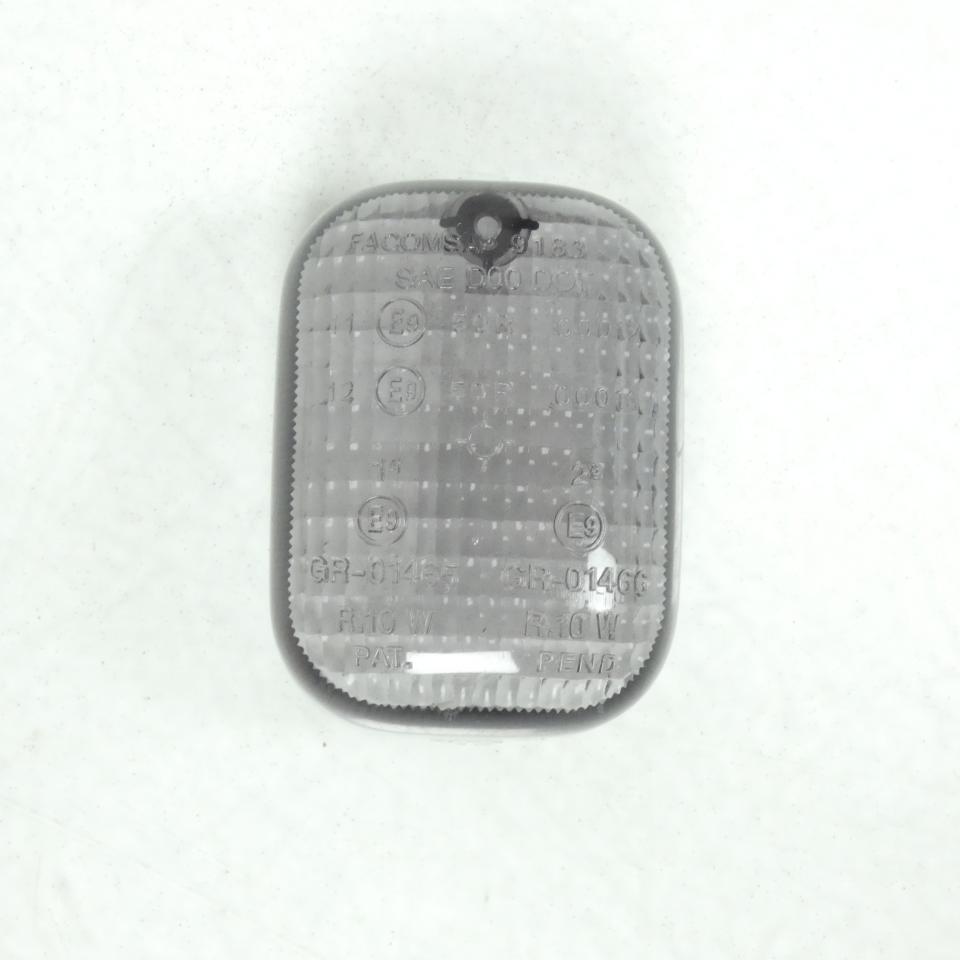 Cabochon clignotant Facomsa AVG/ARD pour deux roues moto scooter 50 fumé 9183
