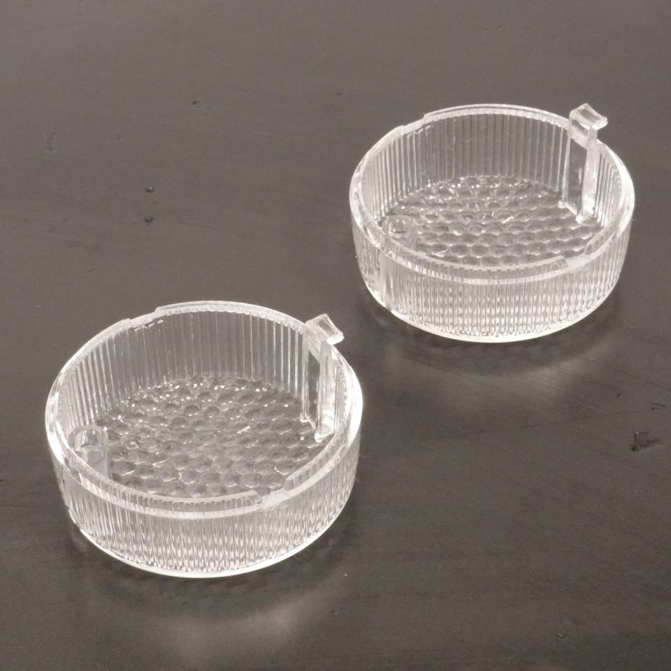 Cabochon de clignotant TNT pour Scooter Aprilia 50 SR transparent ar Neuf