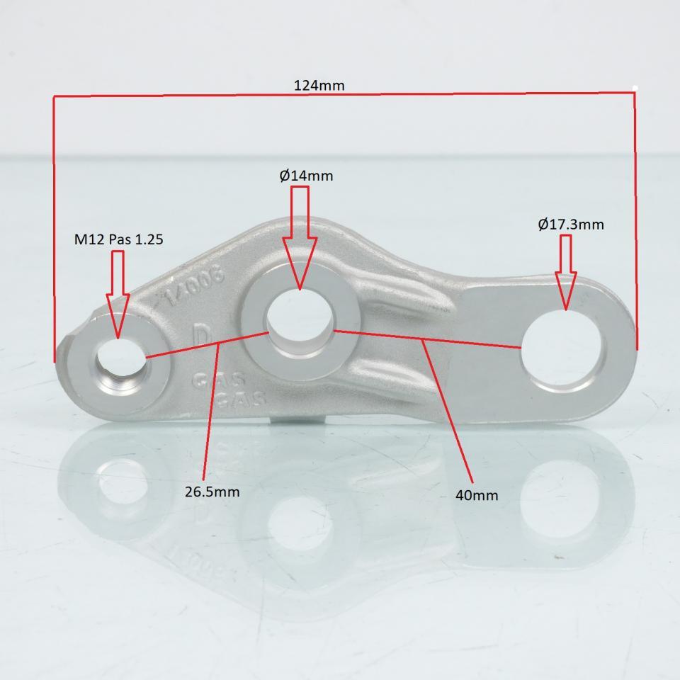 Plaque balancier latérale suspension moto Gas gas 125 EC 2005-2006 BE250314006