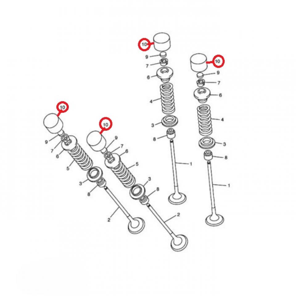 Pièce moteur diverse pour Yamaha YZF R6