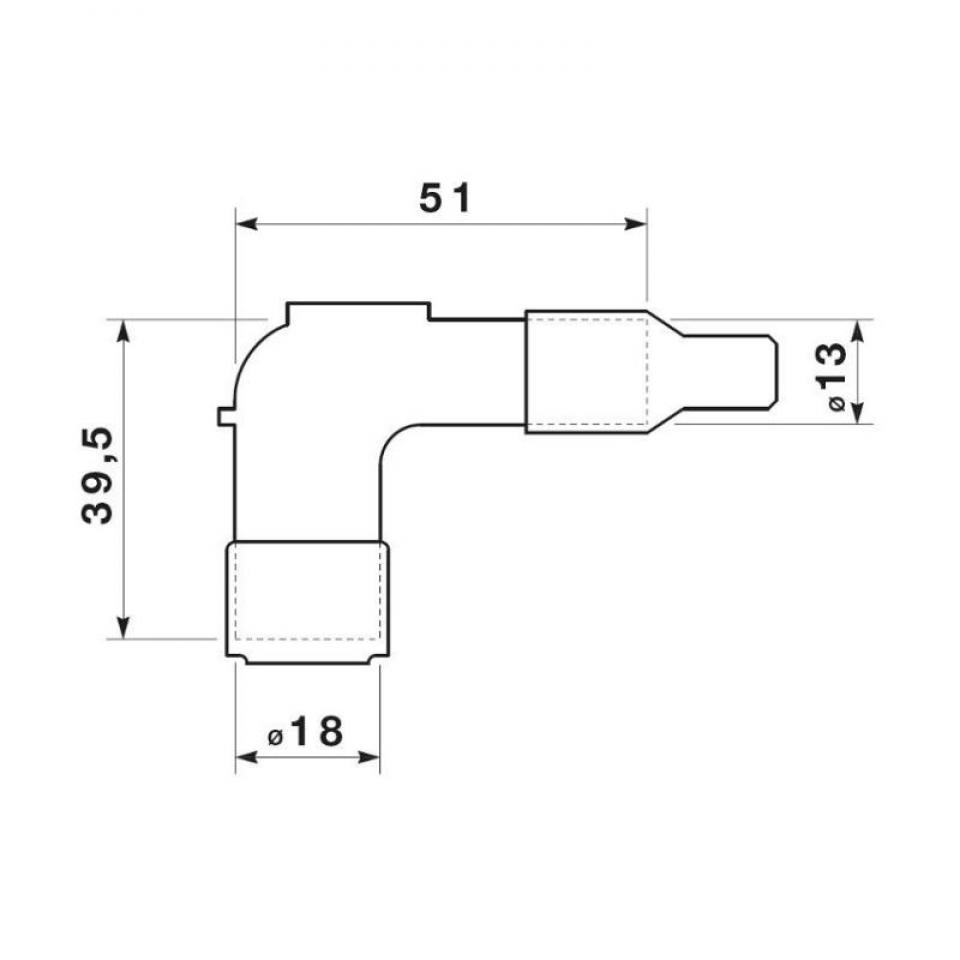 Antiparasite NGK pour moto LB01FP / 8088 Neuf