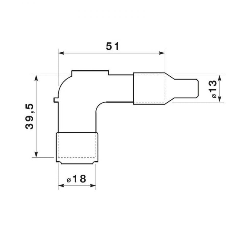 Antiparasite NGK pour Scooter Yamaha 50 YW ZUMA 2T 2008 à 2013 LB05FF Neuf