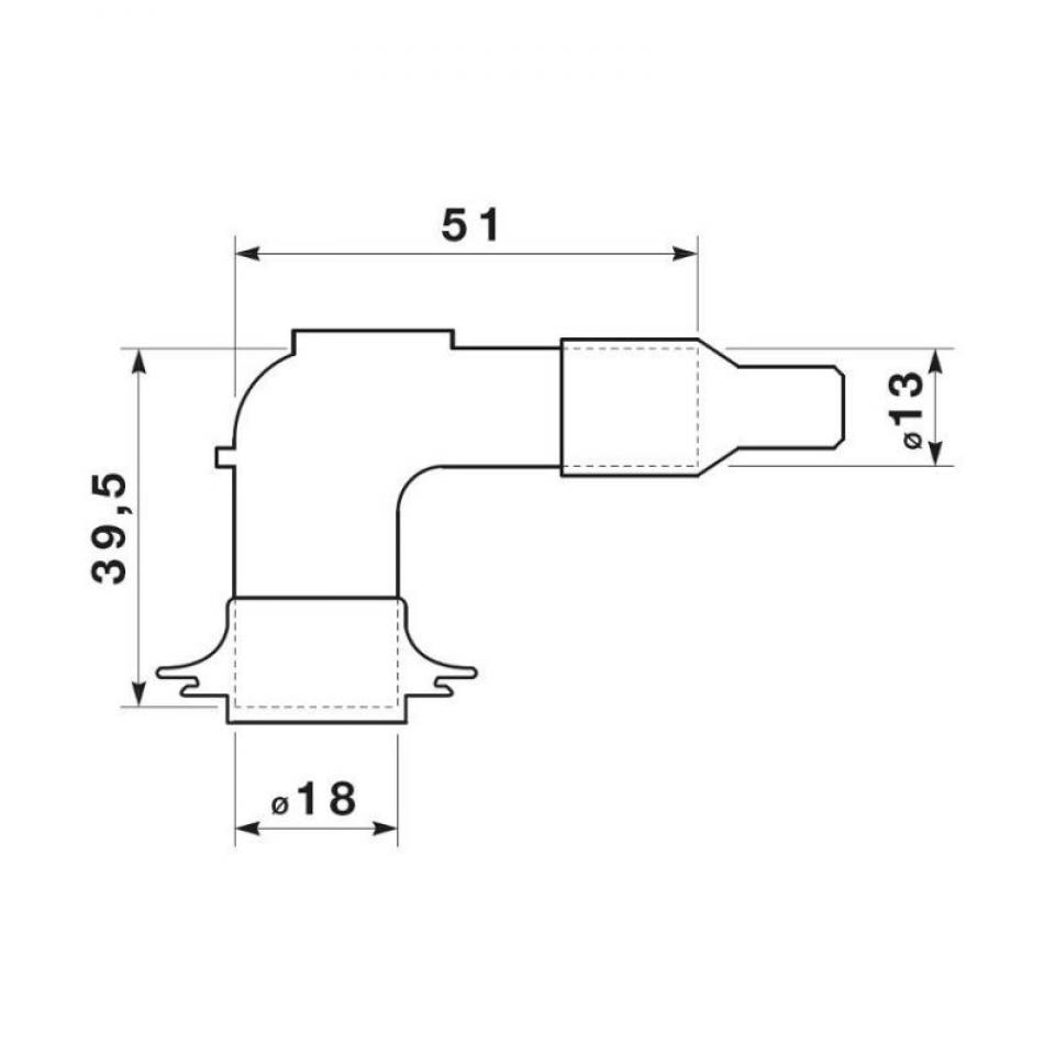 Antiparasite NGK pour Yamaha 50 YW ZUMA 2T 2008 à 2013 LB05FG / 8346 Neuf