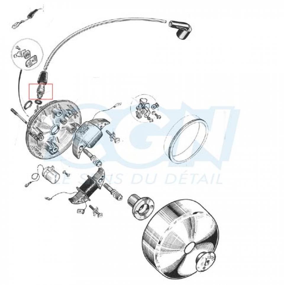 Antiparasite SELECTION CGN MOTORISE pour Mobylette MBK 50 40 Neuf