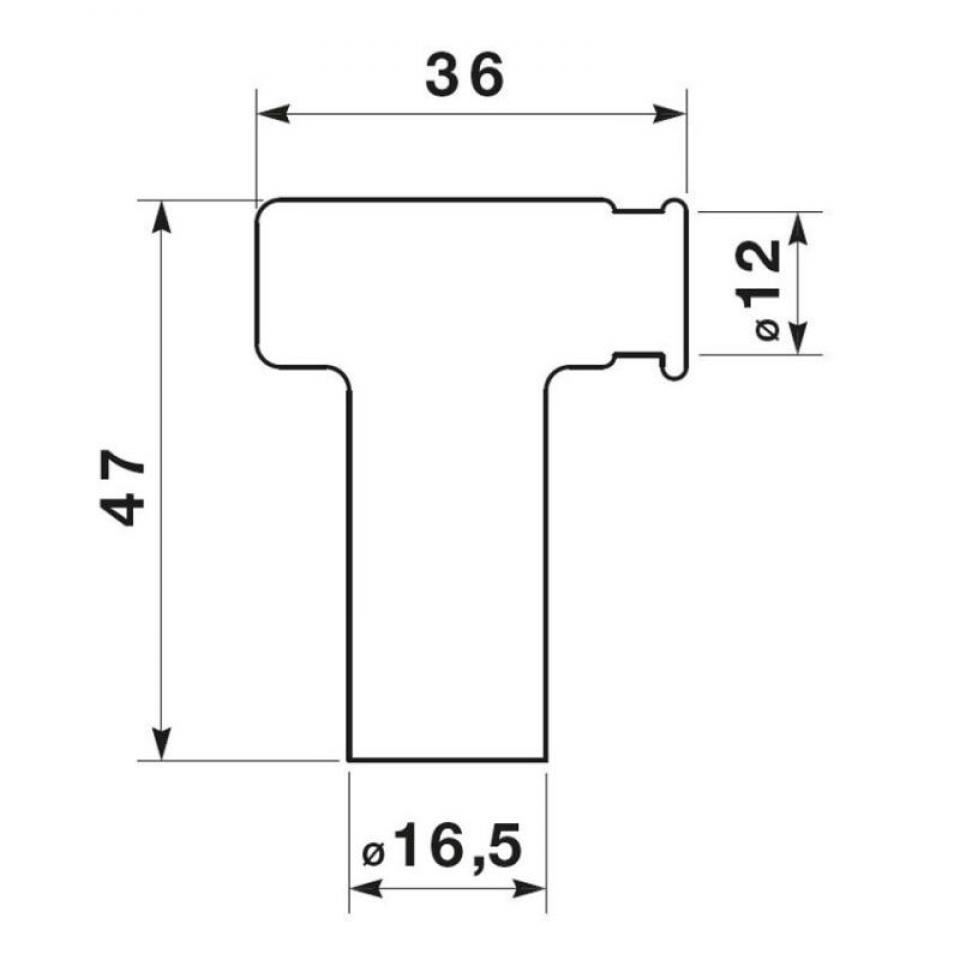 Antiparasite NGK pour Moto Beta 80 Junior Après 2008 LB05EMH-R / 8160 Neuf