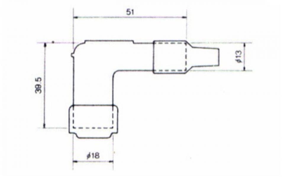 Antiparasite NGK pour Moto Kawasaki 400 KH Après 1983 Neuf