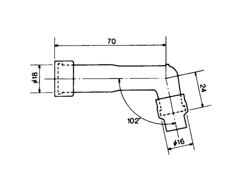 Antiparasite NGK pour Moto Kawasaki 400 GPZ F Après 1983 XD05F-R Neuf