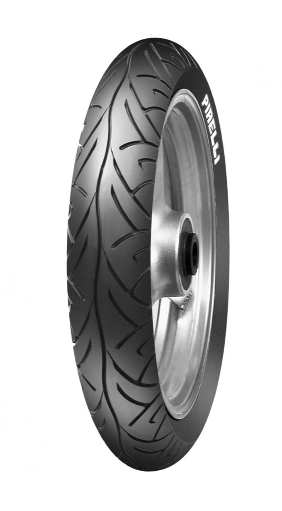 Pneu 100-90-18 Pirelli pour Moto Derbi 125 Mulhacen 2010 à 2013 AV Neuf