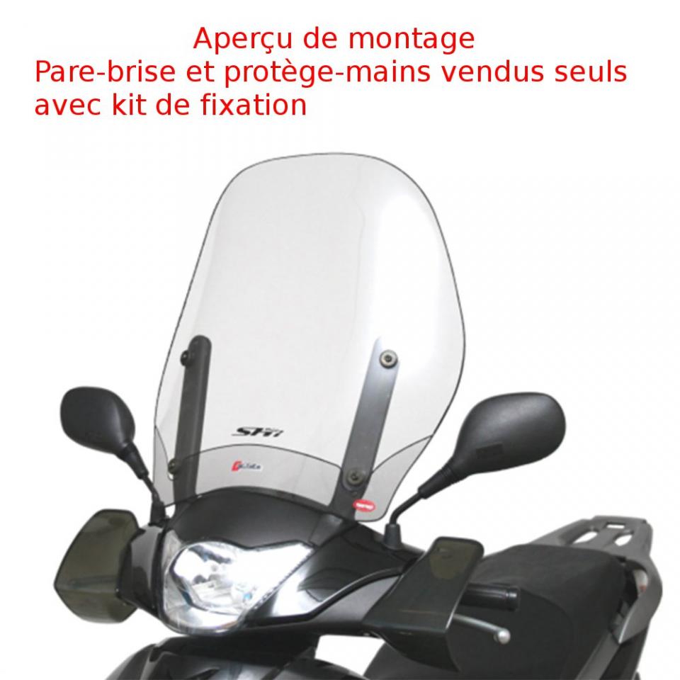Pare brise protège main Faco pour scooter Honda 125 SH I 2009 à 2012 22986 Neuf