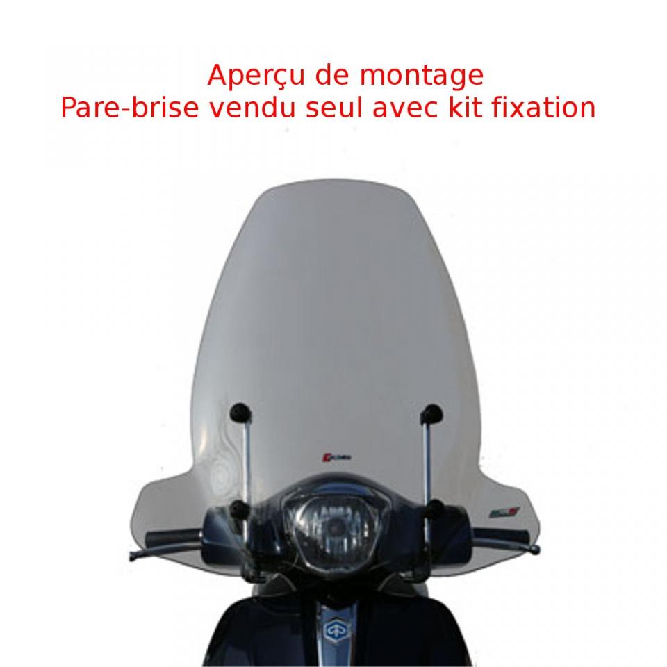 Pare brise Faco pour scooter Piaggio 50 Liberty 4T 3V Ie E3 2015 à 2017 Neuf