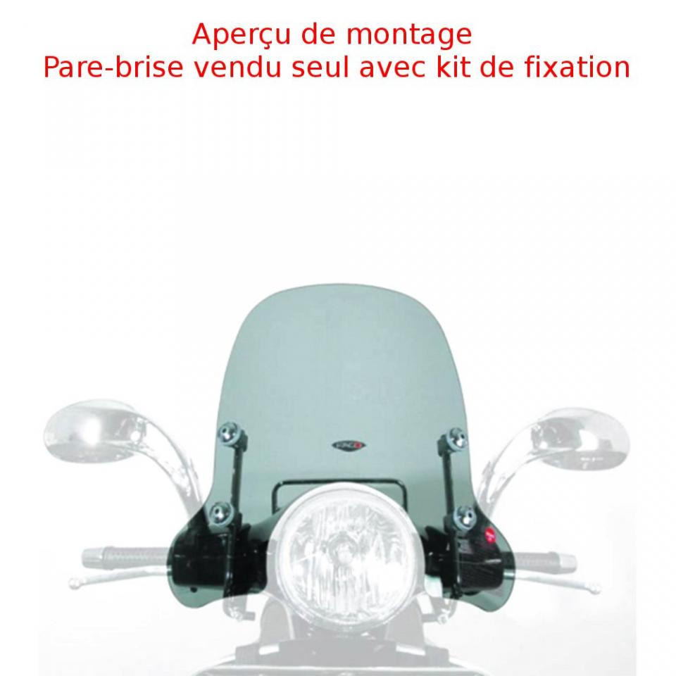 Pare brise Faco pour scooter Piaggio 250 Vespa GTS 2005 à 2016 28201 Neuf