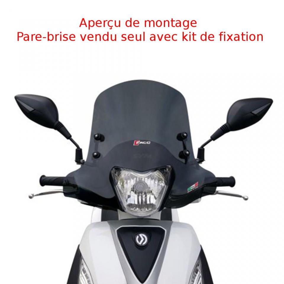 Pare brise Faco pour scooter Sym 50 Symphony ST 2015 28630 Neuf