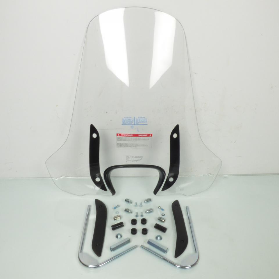Pare brise origine pour Scooter Piaggio 50 Liberty Après 2016 1B002633 / 695mm Neuf