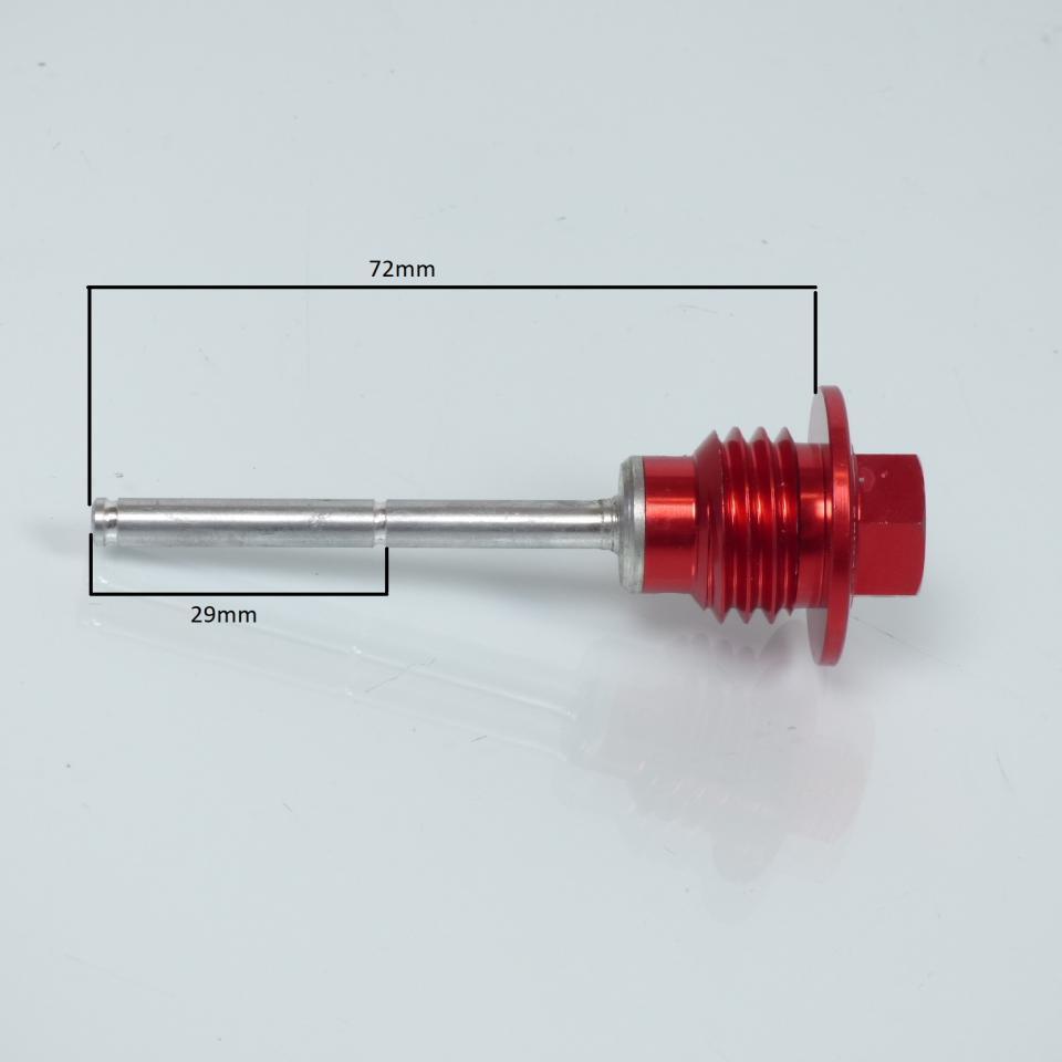 Bouchon niveau huile Zeta pour Moto Honda 450 CRF 2009 à 2016 bouchon jauge rouge Neuf