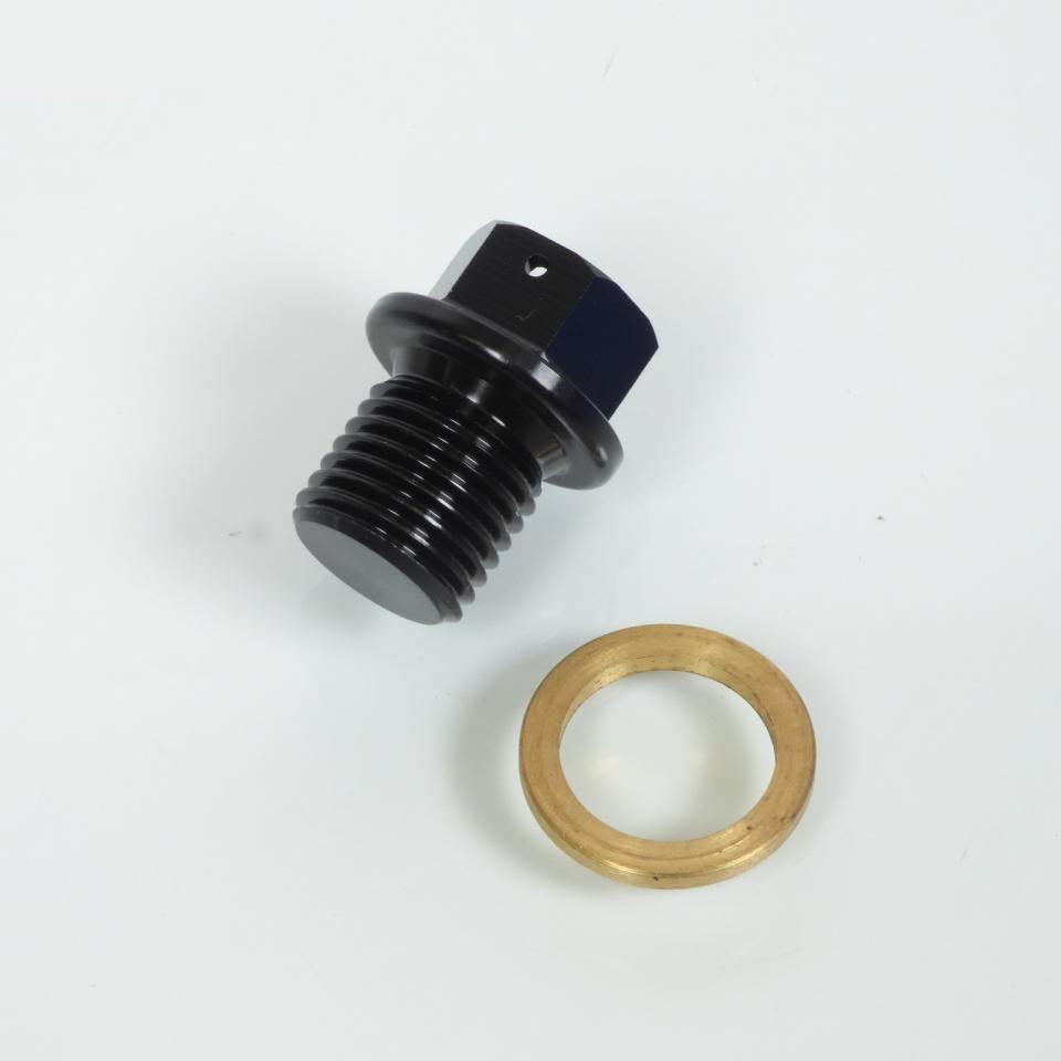 Bouchon de vidange M14 Pas 1.5 sans aimant Tecnium pour moto scooter cross enduro