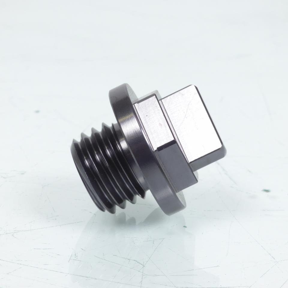 Bouchon de remplissage huile moteur Mad anodisé gris pour moto M19 pas 2.50 Neuf