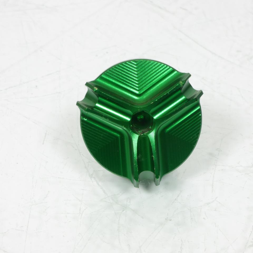 Bouchon niveau huile alu CNC anodisé vert  AVOC pour Moto Kawasaki 900 Z Après 2017