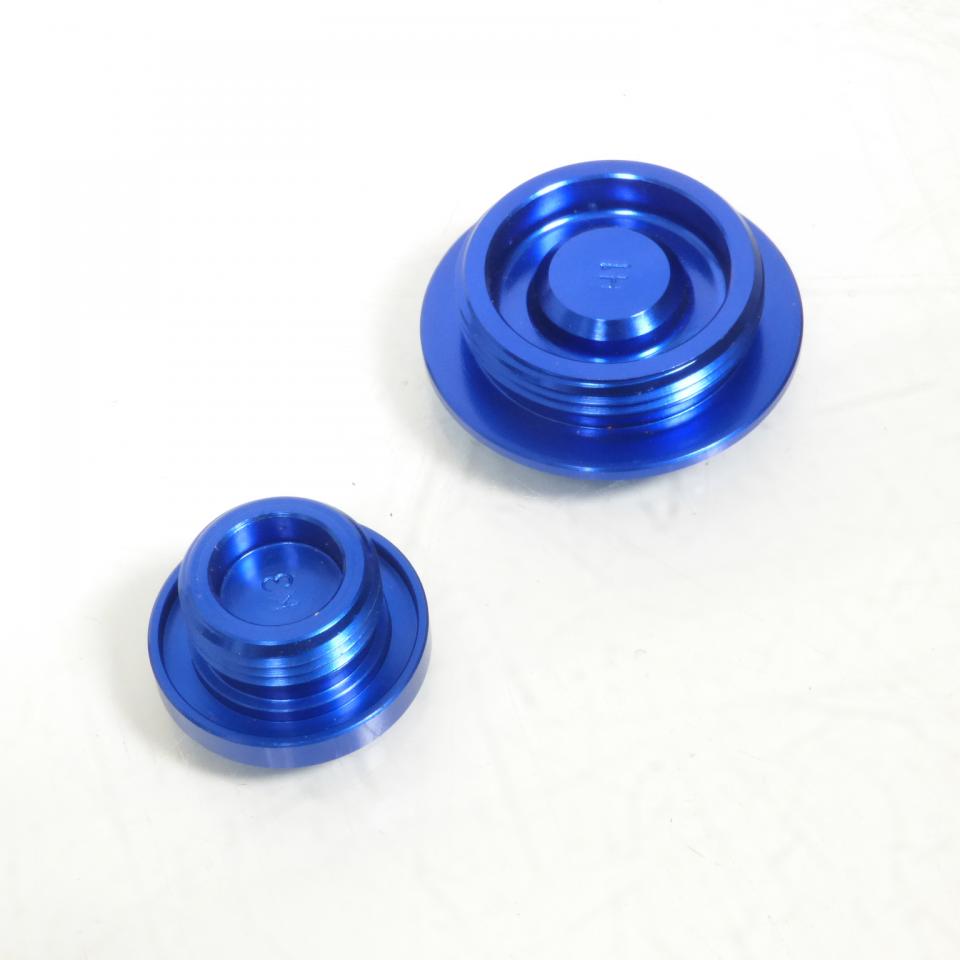 Bouchon niveau huile Zeta pour moto Kawasaki 250 KLX Kit / M30 / M18 / bleu Neuf